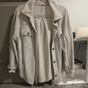 Free People Ruby Oversized Shirt Jacket